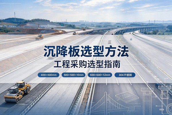 铁山港沉降板选择方法