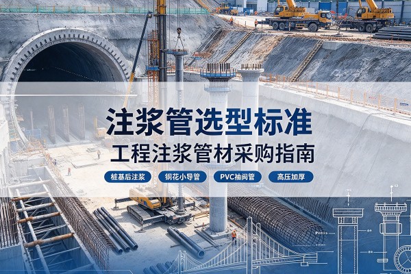 铁山港注浆管选型标准