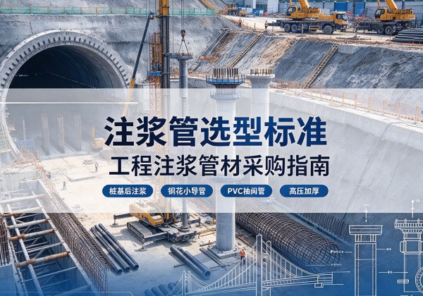 铁山港注浆管选型标准